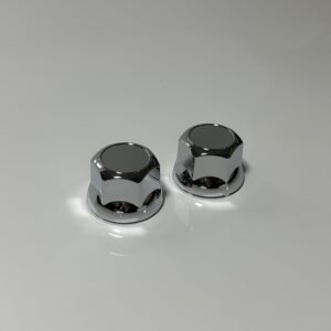 Plain Chrome Deluxe Wheel Nut Covers to suit Alcoa® wheels